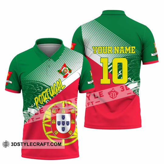Unisex Shirt - Custom Portugal 3D Shirt style option 4