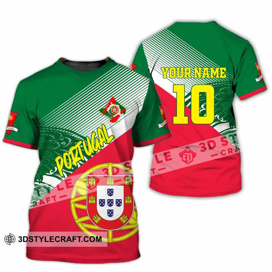 Unisex Shirt - Custom Portugal 3D Shirt style option 2