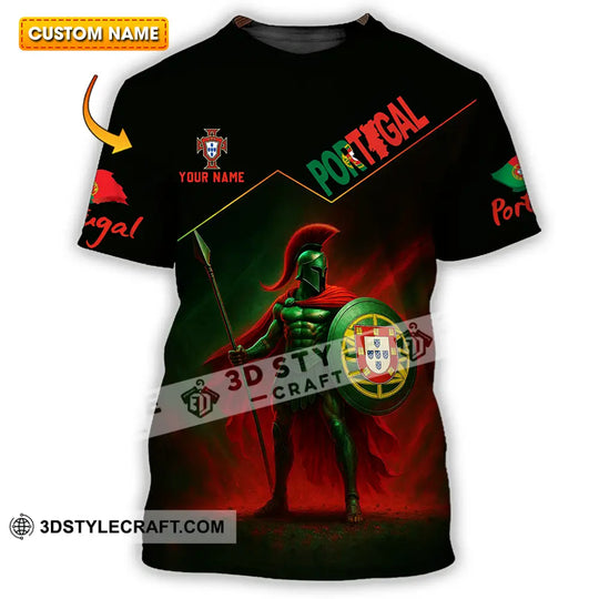 Unisex Shirt - Custom Portugal Warrior Shirt style option 1