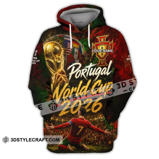 Unisex Shirt - Custom Portugal World Cup 2026 Shirt style option 2