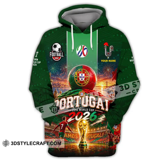 Unisex Shirt - Custom Portugal World Cup 2026 Shirt style option 2