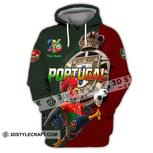 Unisex Shirt - Custom Portugal World Cup 2026 Shirt style option 2