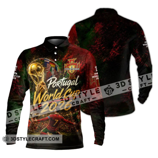 Unisex Shirt - Custom Portugal World Cup 2026 Shirt style option 4