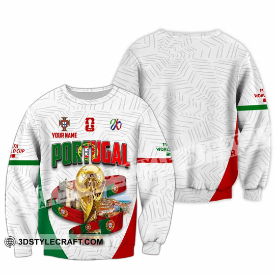 Unisex Shirt - Custom Portugal World Cup 2026 Shirt style option 3