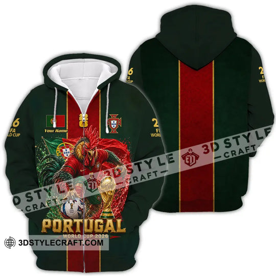 Unisex Shirt - Custom Portugal World Cup 2026 Shirt style option 4