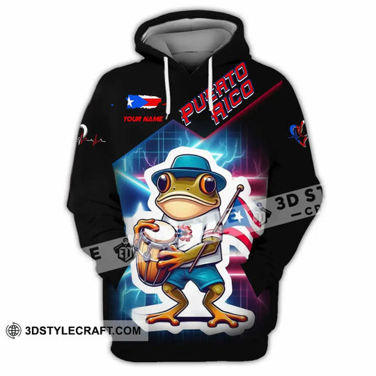 Unisex Shirt - Custom Puerto Rico 3D Shirt style option 4