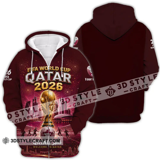 Unisex Shirt - Custom Qatar World Cup 2026 Shirt style option 4