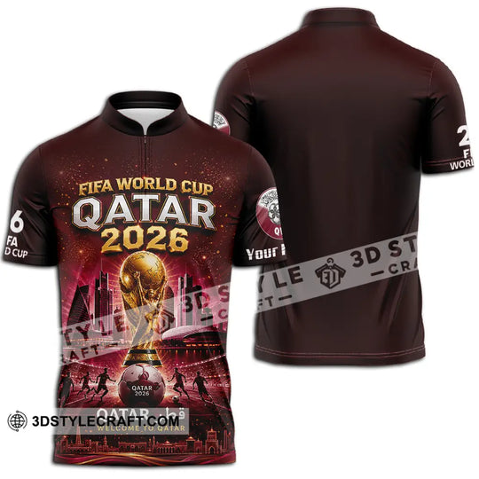 Unisex Shirt - Custom Qatar World Cup 2026 Shirt style option 2