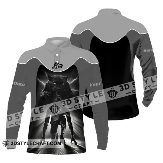 Unisex Shirt - Custom Ready To Run, Love Running Shirt style option 3
