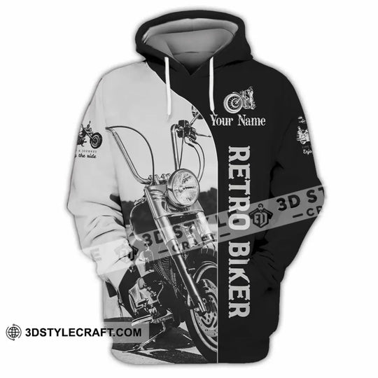 Unisex Shirt - Custom Retro Biker 3D Shirt style option 2