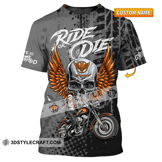 Unisex Shirt - Custom Ride Or Die 3D Shirt style option 1