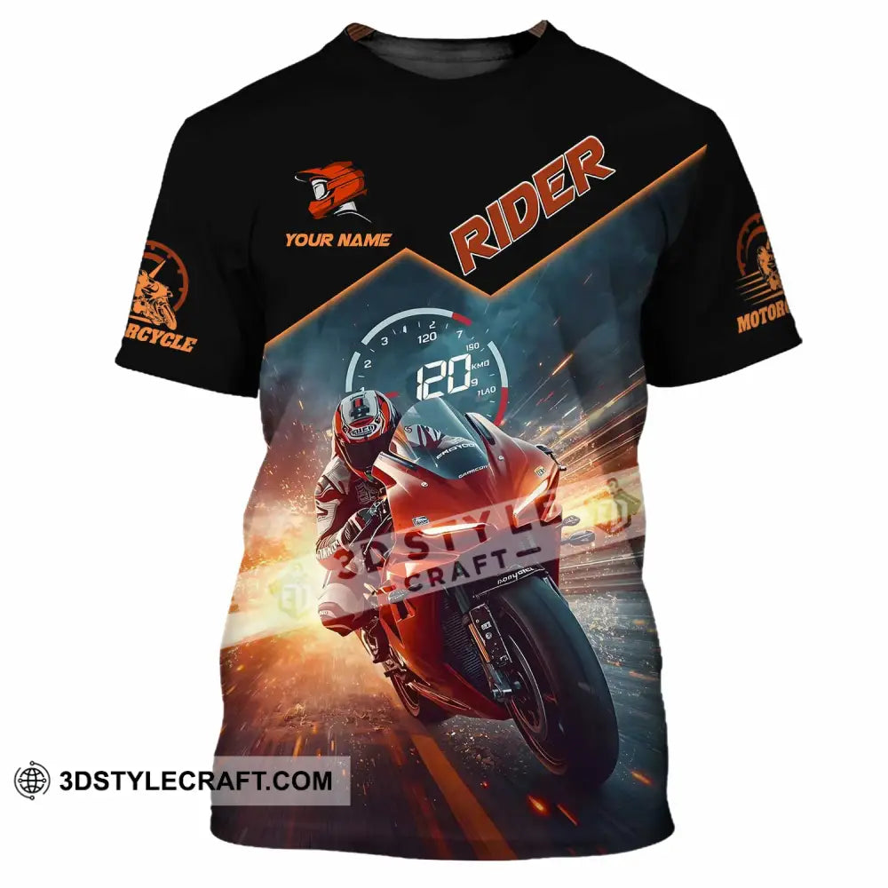 Unisex Shirt - Custom Rider 3D Shirt T-Shirt / S T-shirt