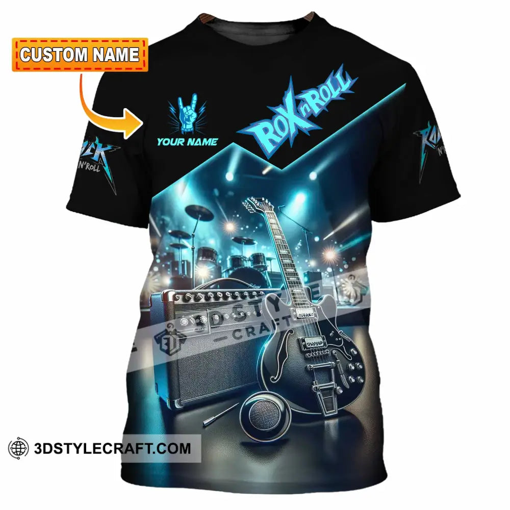 Unisex Shirt - Custom Rox N Roll 3D Shirt T-shirt