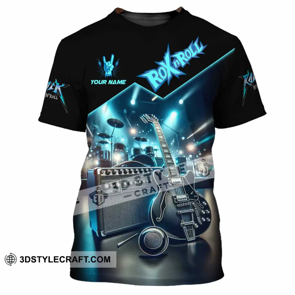 Unisex Shirt - Custom Rox N Roll 3D Shirt T-Shirt / S T-shirt