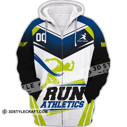Unisex Shirt - Custom Run Athletics 3D Shirt style option 4