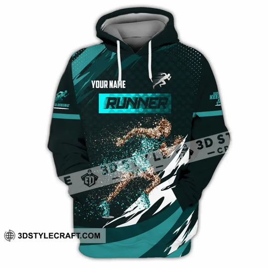 Unisex Shirt - Custom Runner 3D Shirt style option 3