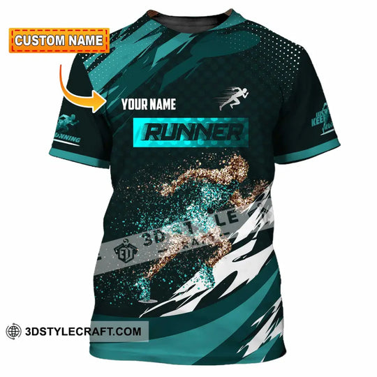 Unisex Shirt - Custom Runner 3D Shirt style option 1