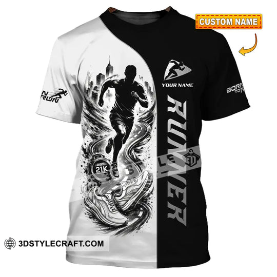 Unisex Shirt - Custom Runner Shirt style option 1