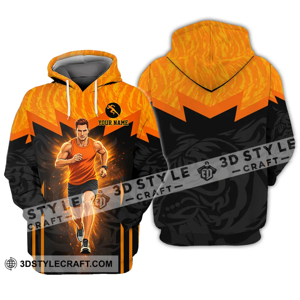 Unisex Shirt - Custom Running 3D Shirt Hoodie / S T-shirt