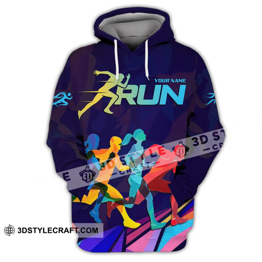 Unisex Shirt - Custom Running 3D Shirt style option 2