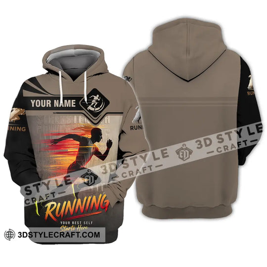 Unisex Shirt - Custom Running 3D Shirt style option 3