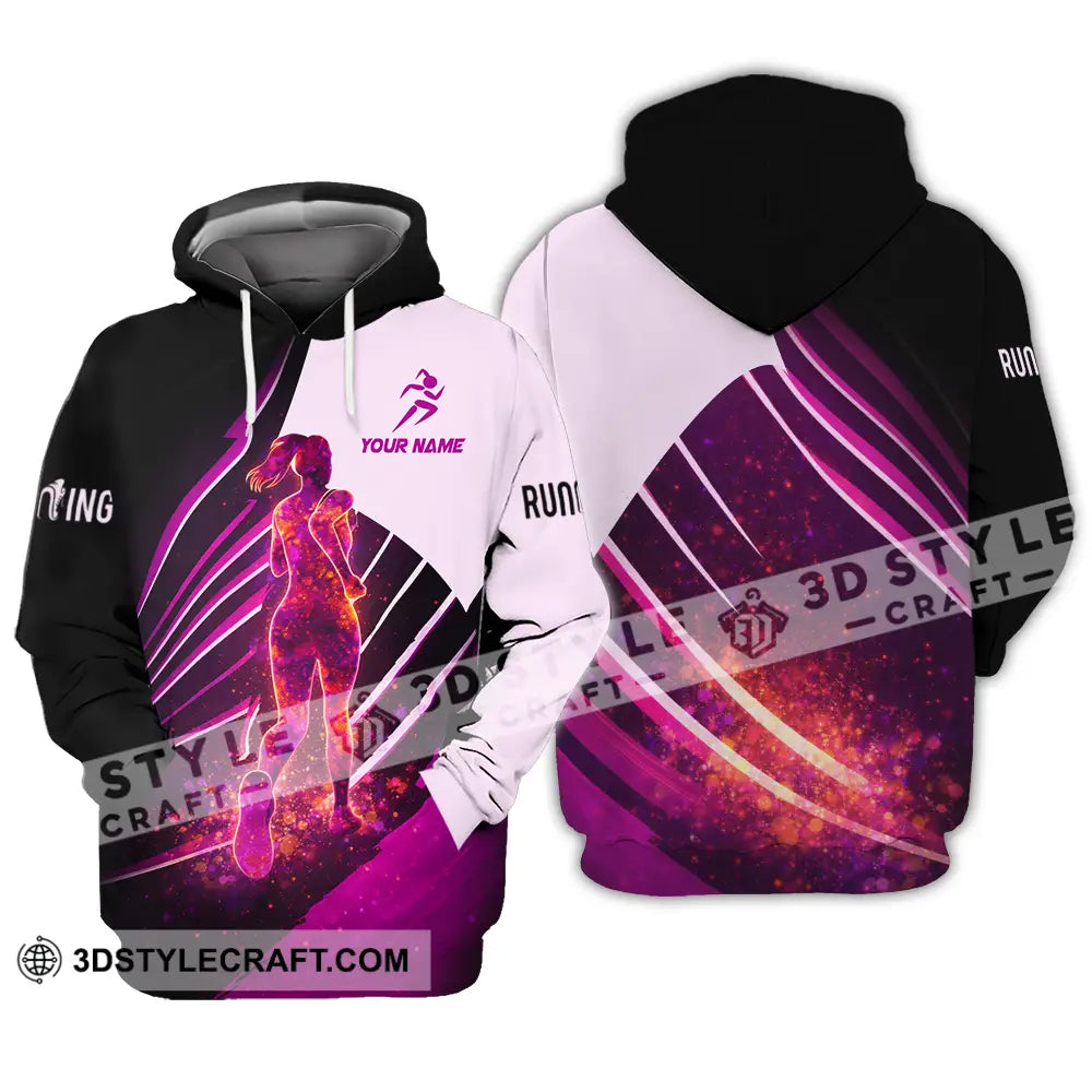 Unisex Shirt - Custom Running 3D Shirt Hoodie / S T-shirt