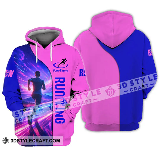 Unisex Shirt - Custom Running 3D Shirt style option 4