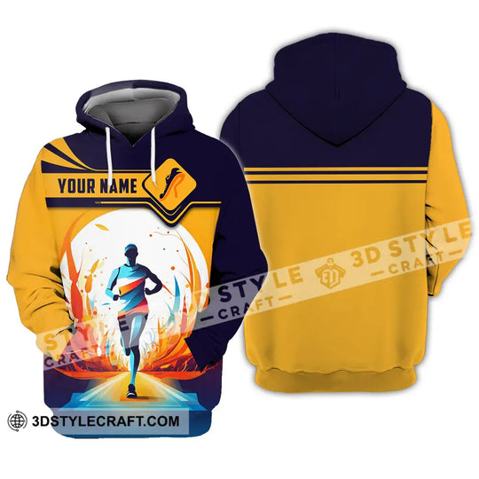 Unisex Shirt - Custom Running 3D Shirt style option 4