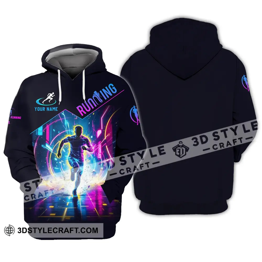 Unisex Shirt - Custom Running 3D Shirt Hoodie / S T-shirt