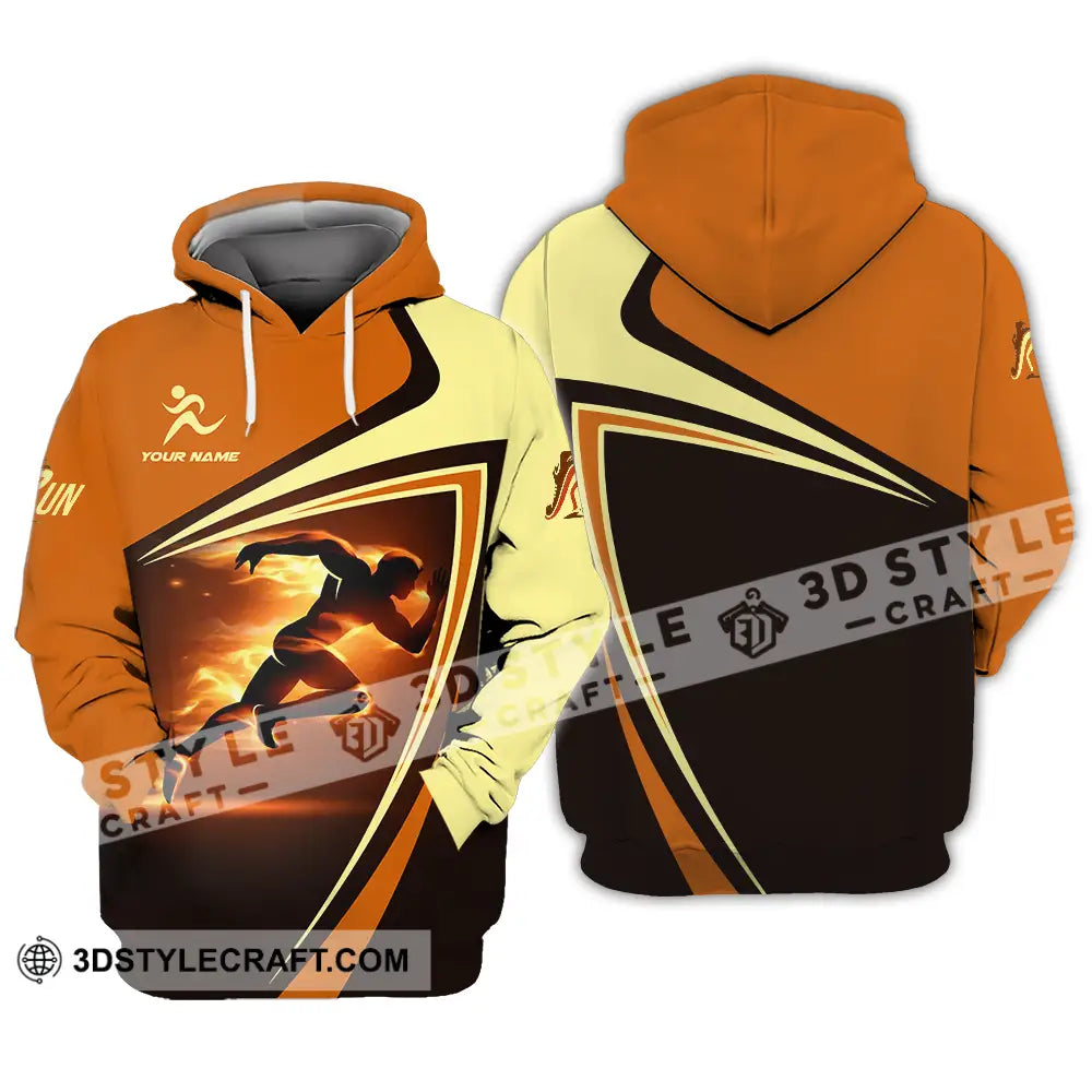 Unisex Shirt - Custom Running 3D Shirt Hoodie / S T-shirt