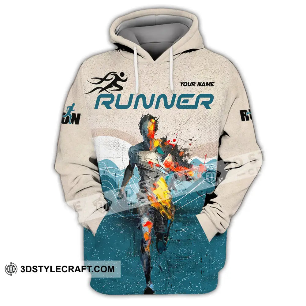 Unisex Shirt - Custom Running 3D Shirt - Hoodie / S - T-shirt