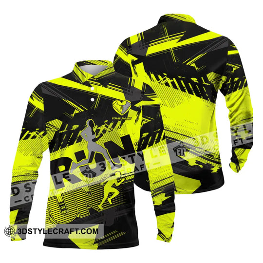 Unisex Shirt - Custom Running 3D Shirt style option 4
