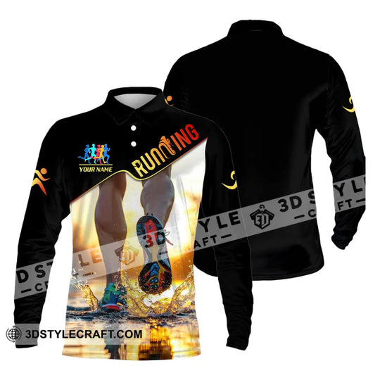 Unisex Shirt - Custom Running 3D Shirt style option 4