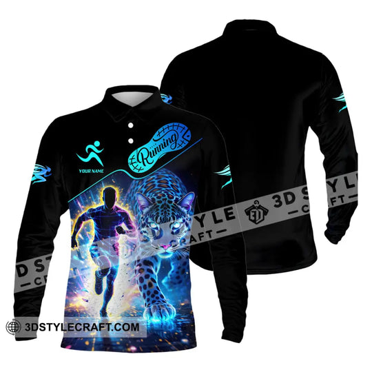 Unisex Shirt - Custom Running 3D Shirt style option 4
