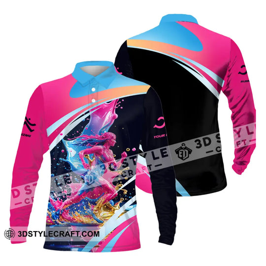 Unisex Shirt - Custom Running 3D Shirt style option 4