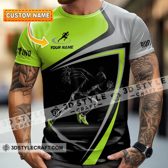 Unisex Shirt - Custom Running 3D Shirt style option 1