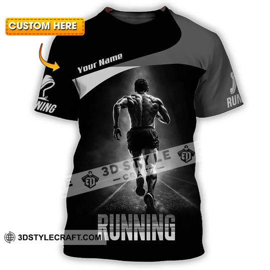 Unisex Shirt - Custom Running 3D Shirt style option 1