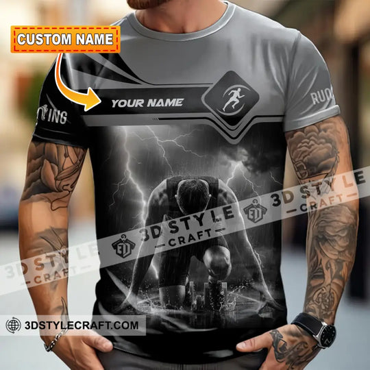 Unisex Shirt - Custom Running 3D Shirt style option 1