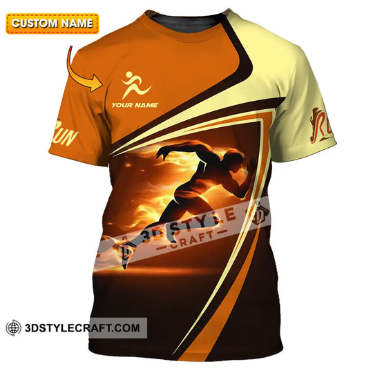 Unisex Shirt - Custom Running 3D Shirt style option 1