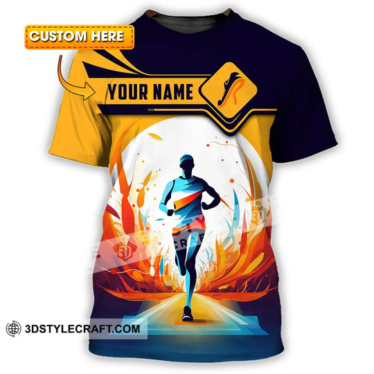 Unisex Shirt - Custom Running 3D Shirt style option 1