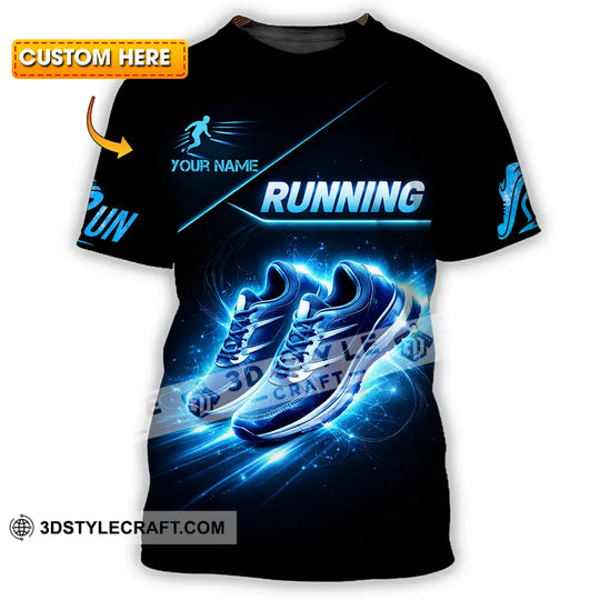 Unisex Shirt - Custom Running 3D Shirt style option 1