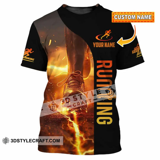 Unisex Shirt - Custom Running 3D Shirt style option 1