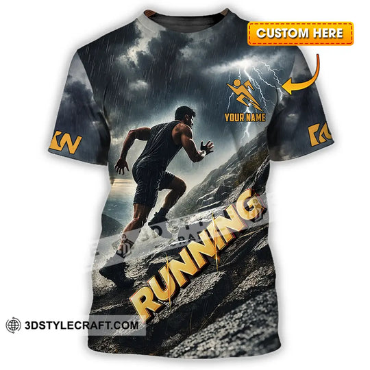 Unisex Shirt - Custom Running 3D Shirt style option 1