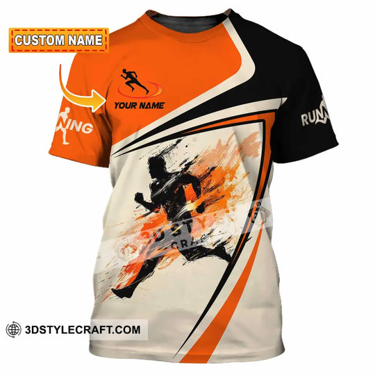 Unisex Shirt - Custom Running 3D Shirt style option 1