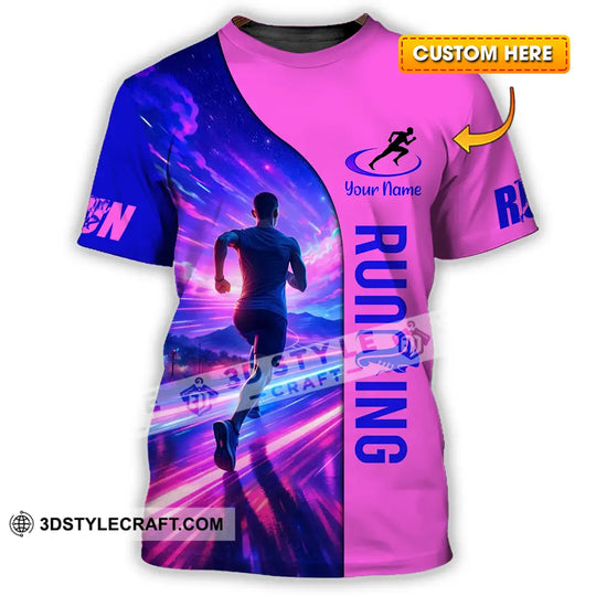 Unisex Shirt - Custom Running 3D Shirt style option 1