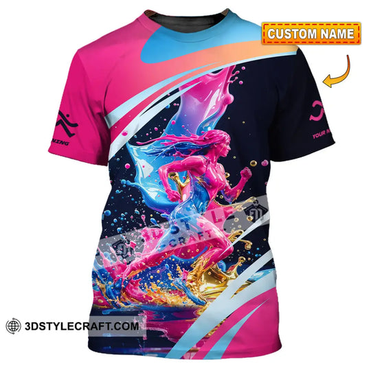 Unisex Shirt - Custom Running 3D Shirt style option 1