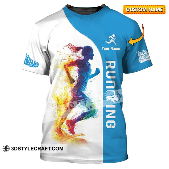 Unisex Shirt - Custom Running 3D Shirt style option 1