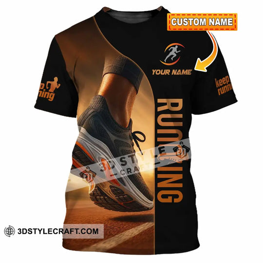 Unisex Shirt - Custom Running 3D Shirt style option 1