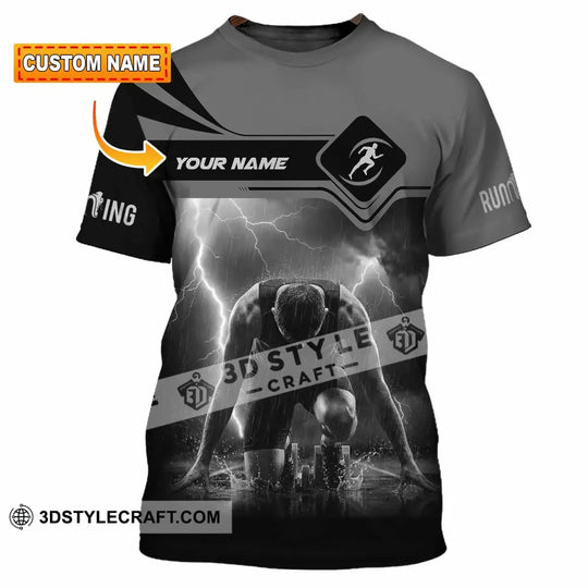 Unisex Shirt - Custom Running 3D Shirt style option 2