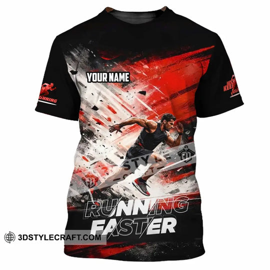Unisex Shirt - Custom Running 3D Shirt style option 2